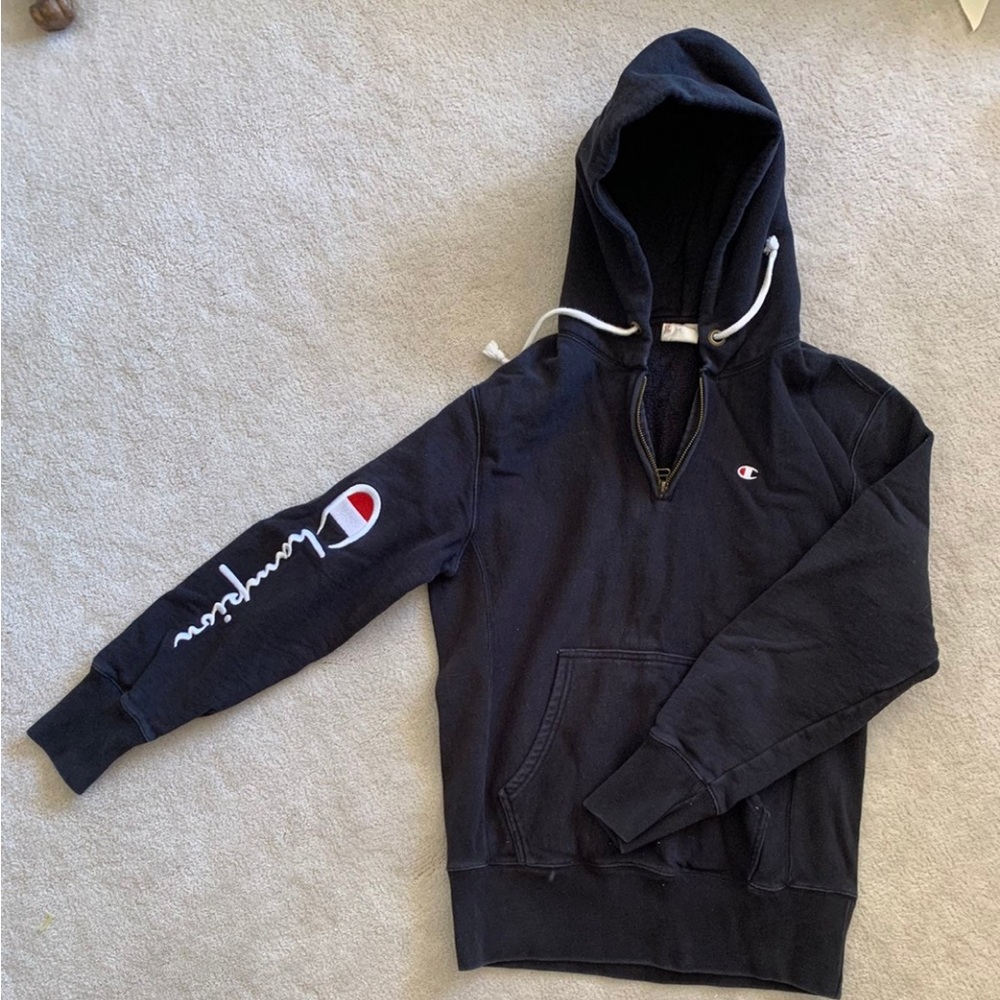 Champion quarter zip hoodie